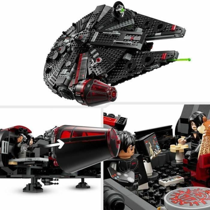 LEGO Star Wars 75389 El Halcón Negro - Vehículo construible para niños - Regalo 1