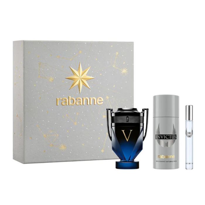 Paco Rabanne Invictus Victory Elixir Eau de Parfum 100 ml Vaporizador + Desodorante 150 ml + Miniatura 10 ml Set