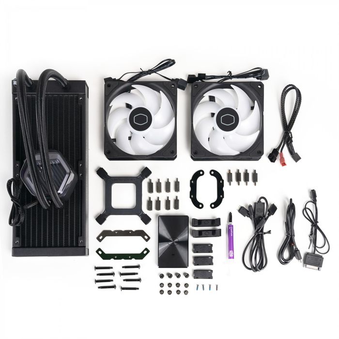 Cooler Master MasterLiquid 240 ATMOS Kit de refrigeración líquida 12 cm Negro MLX-D24M-A25PZ-R1 6 Cooler Master MasterLiquid 240 ATMOS Kit de refrigeración líquida 12 cm Negro MLX-D24M-A25PZ-R1 6