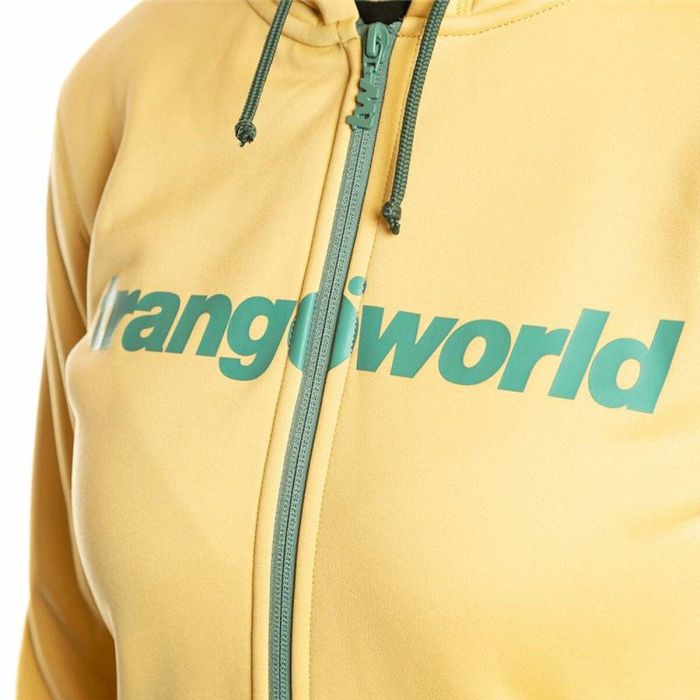 Chaqueta Deportiva para Mujer Trangoworld Liena Con capucha Amarillo M 1
