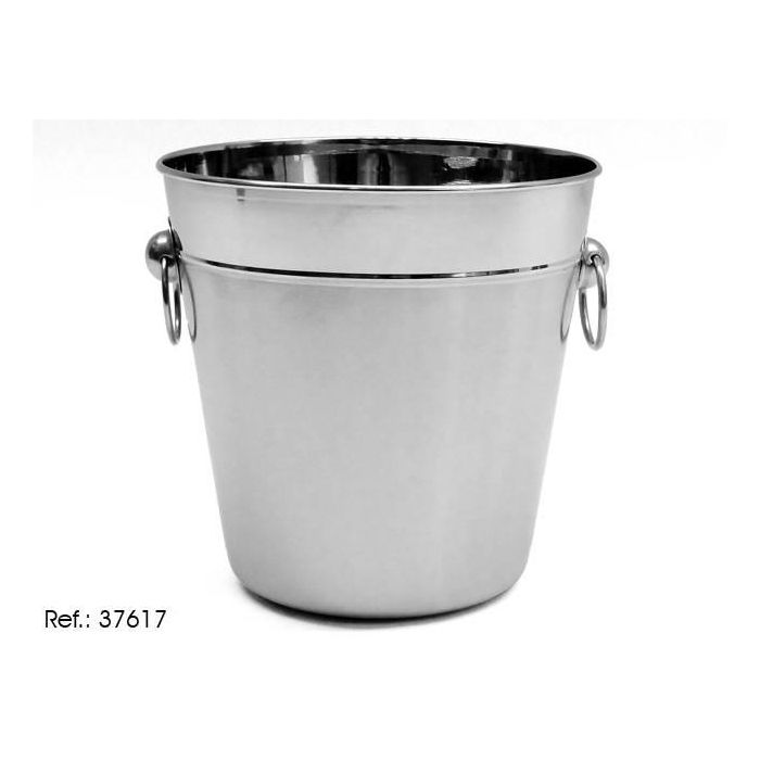 Cubitera Acero Pequeña Mate Asas Kinvara 16X13CM (24 Unidades) Cubitera Acero Pequeña Mate Asas Kinvara 16X13CM (24 Unidades)