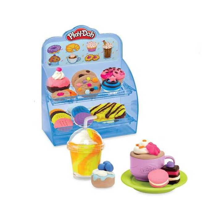 Hasbro F5836 Play-Doh Super Cafetería de Juguete con 8 botes plastilina y 20 accesorios para crear bebidas y postres, Edad +3 años 1 Hasbro F5836 Play-Doh Super Cafetería de Juguete con 8 botes plastilina y 20 accesorios para crear bebidas y postres, Edad +3 años 1