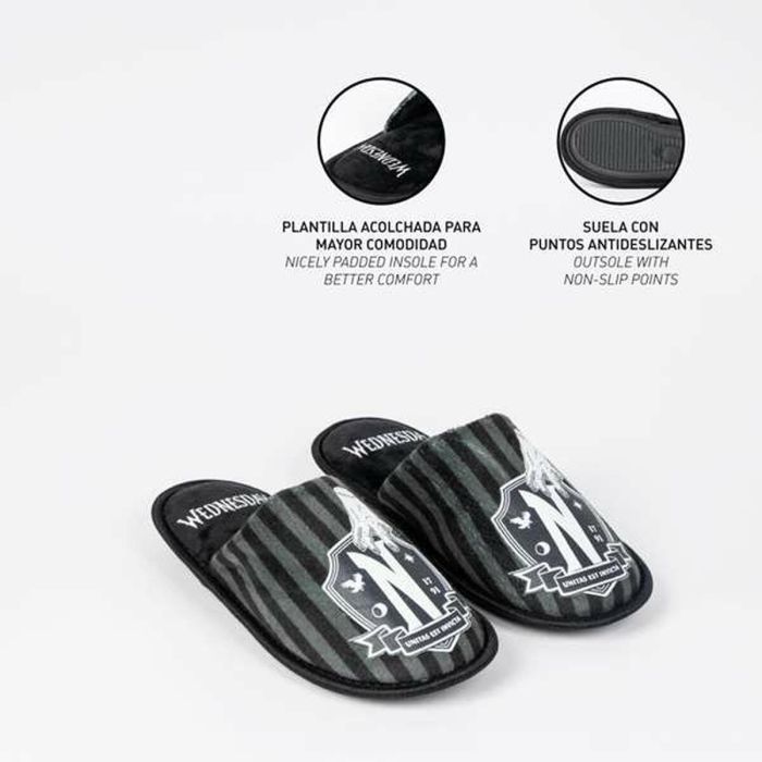 Cerdá Zapatillas de Casa Abierta Wednesday Talla 40/41 1