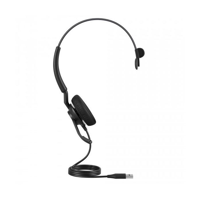 Jabra Engage 40 Auriculares Mono Alámbricos USB-A UC, Diadema Negro, para Oficina/Centro de Llamadas con Voz HD y DSP