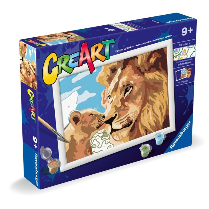 Creart Serie D Classic León Y Cachorro 23976 Ravensburger Creart Serie D Classic León Y Cachorro 23976 Ravensburger