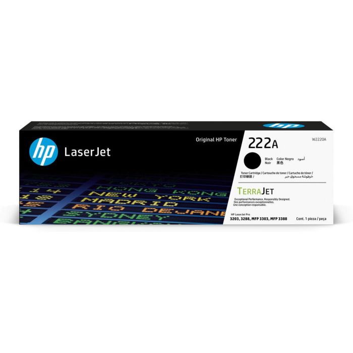 Cartucho de Tinta Original HP W2220A Negro 0 Cartucho de Tinta Original HP W2220A Negro 0