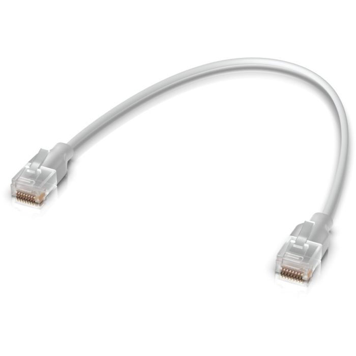 Ubiquiti UniFi Etherlighting Cable Patch Nano-fino 0.15m 2.5mm Blanco con Bota Transparente para Switches Pro Max 1 Ubiquiti UniFi Etherlighting Cable Patch Nano-fino 0.15m 2.5mm Blanco con Bota Transparente para Switches Pro Max 1