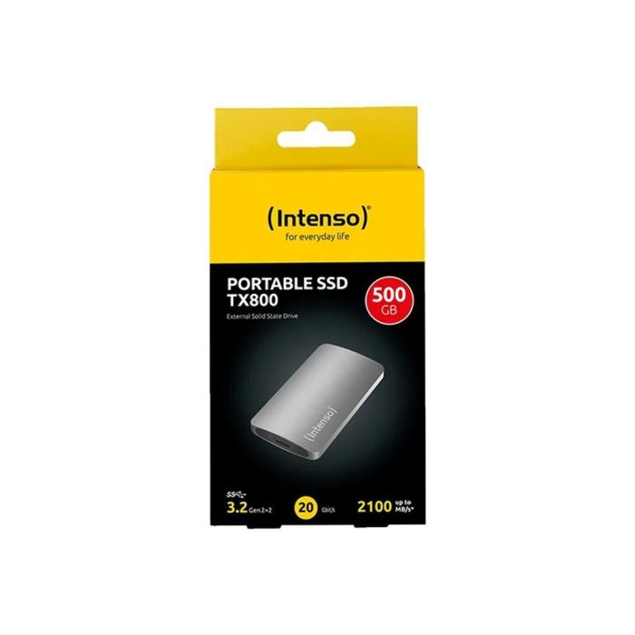Intenso 3828450 Disco Duro Externo Sólido SSD 500 GB USB 3.2 Gen 2x2 Hasta 2100 MB/s 3 Intenso 3828450 Disco Duro Externo Sólido SSD 500 GB USB 3.2 Gen 2x2 Hasta 2100 MB/s 3