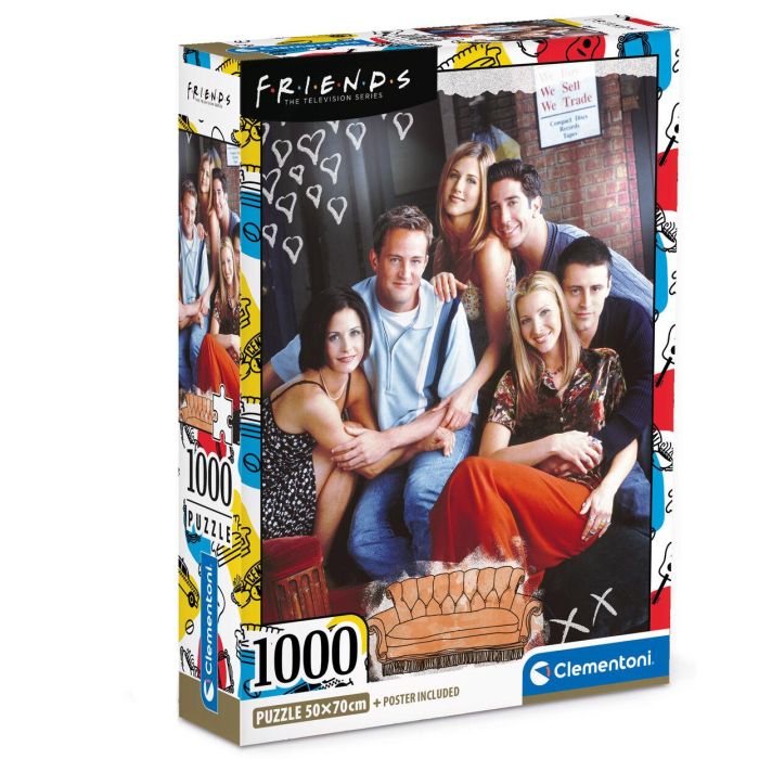 Clementoni Puzzle Friends 1000 Piezas 70x50cm