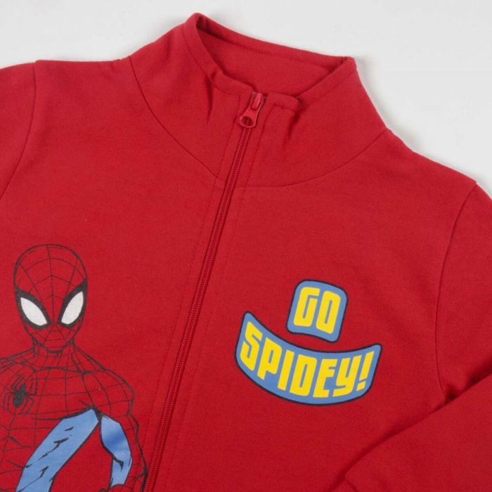 Chándal Infantil Spider-Man Rojo 1 Chándal Infantil Spider-Man Rojo 1
