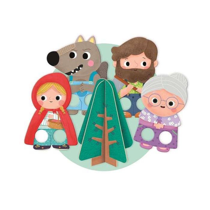 Puzzle XXL caperucita roja. combina dos conceptos en uno, puzzle para construir y cuento para leer. 12 Puzzle XXL caperucita roja. combina dos conceptos en uno, puzzle para construir y cuento para leer. 12