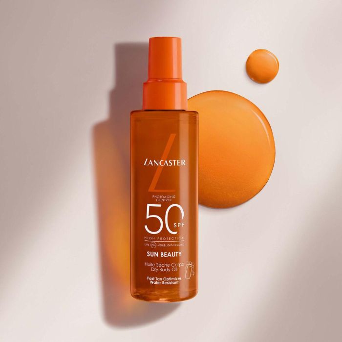 Lancaster SUN BEAUTY dry oil SPF50 - Protector solar corporal, bronceado rápido y uniforme, hidratación prolongada 1 Lancaster SUN BEAUTY dry oil SPF50 - Protector solar corporal, bronceado rápido y uniforme, hidratación prolongada 1