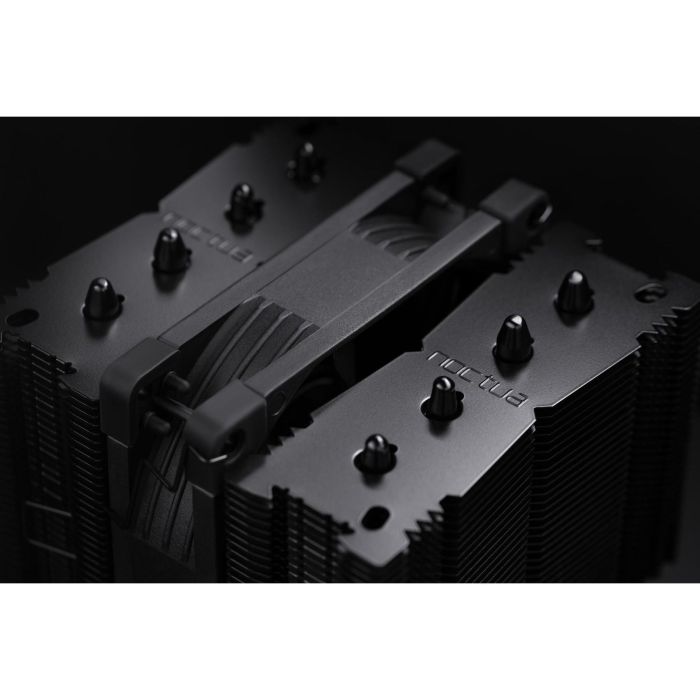 Noctua NH-D9L chromax.black Disipador CPU de torre, Negro, ventilador 9.2cm, 400-2000 RPM, 78.9 m³/h 7