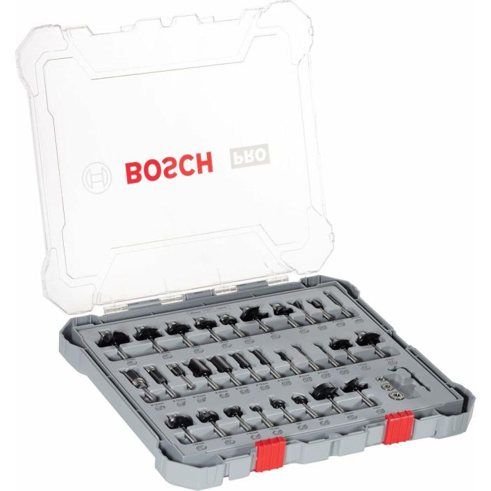 Bosch Professional Juego de 30 Fresas Mixtas con Vástago de 6 mm - 2607017474 10 Bosch Professional Juego de 30 Fresas Mixtas con Vástago de 6 mm - 2607017474 10