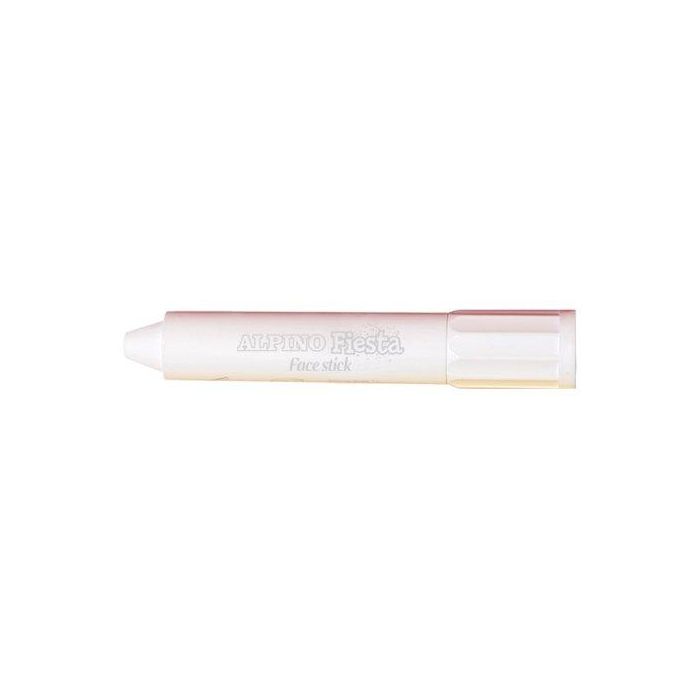 Maquillaje Alpino Fiesta Face Stick Barra De 5 Gr. Blanco 6 unidades