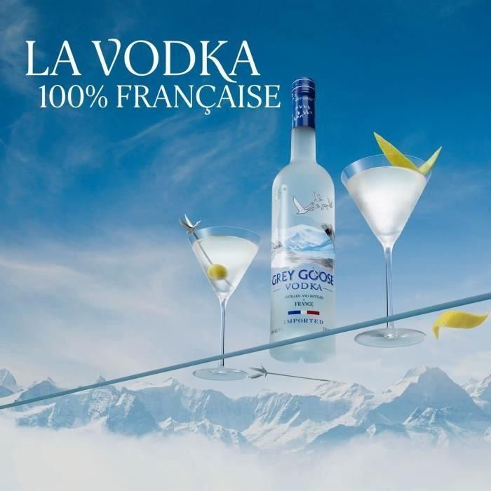 Vodka Grey Goose Original 70 cl - 40 ° 1 Vodka Grey Goose Original 70 cl - 40 ° 1