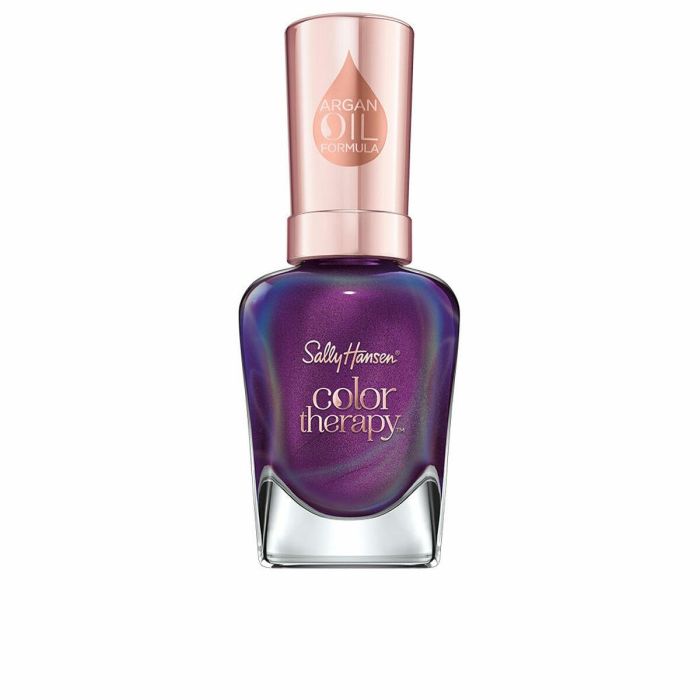 Sally Hansen #402 Plum Euphoria Esmalte de Uñas Color Therapy Sheer Color y Cuidado con Aceite de Argán para Uñas Sanas 14,7 ml Sally Hansen #402 Plum Euphoria Esmalte de Uñas Color Therapy Sheer Color y Cuidado con Aceite de Argán para Uñas Sanas 14,7 ml