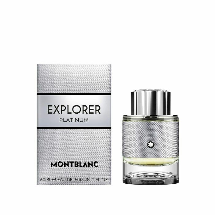 Montblanc EXPLORER PLATINUM Perfume Hombre Eau de Parfum 60 ml Vaporizador - Fragancia Amaderada Aromática, Lanzamiento 2023 1