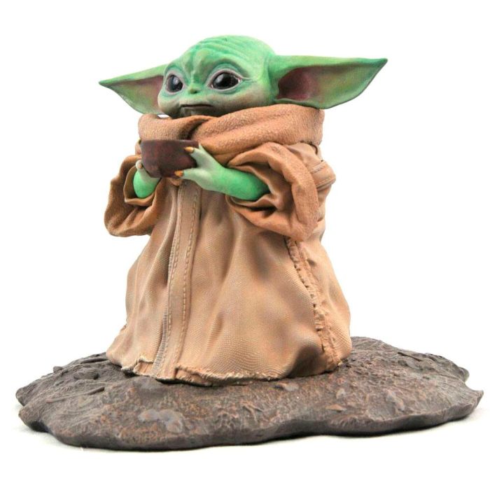 Diamond Collection Figura Milestones Star Wars The Mandalorian The Child en Resina Edición Limitada 2