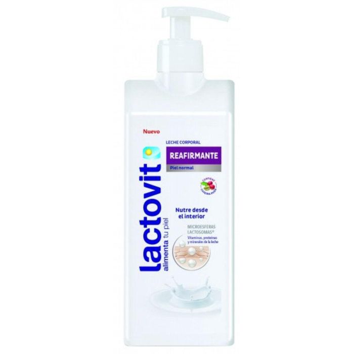 Lactovit Leche Corporal Reafirmante e Hidratante Original con Cafeína y Protein Calcium para Piel Normal a Seca 400 ml Lactovit Leche Corporal Reafirmante e Hidratante Original con Cafeína y Protein Calcium para Piel Normal a Seca 400 ml