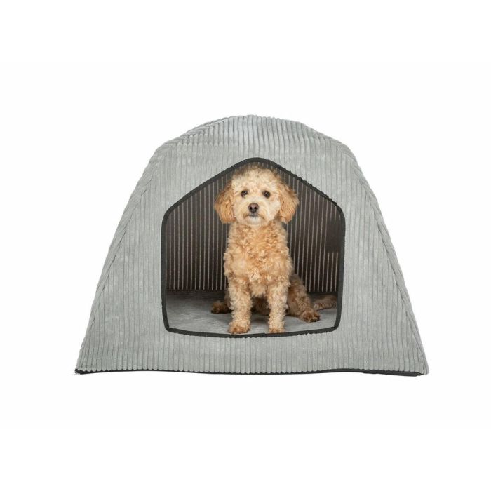 Cama para Perro Trixie Jonna Gris claro Cueva 9 Cama para Perro Trixie Jonna Gris claro Cueva 9