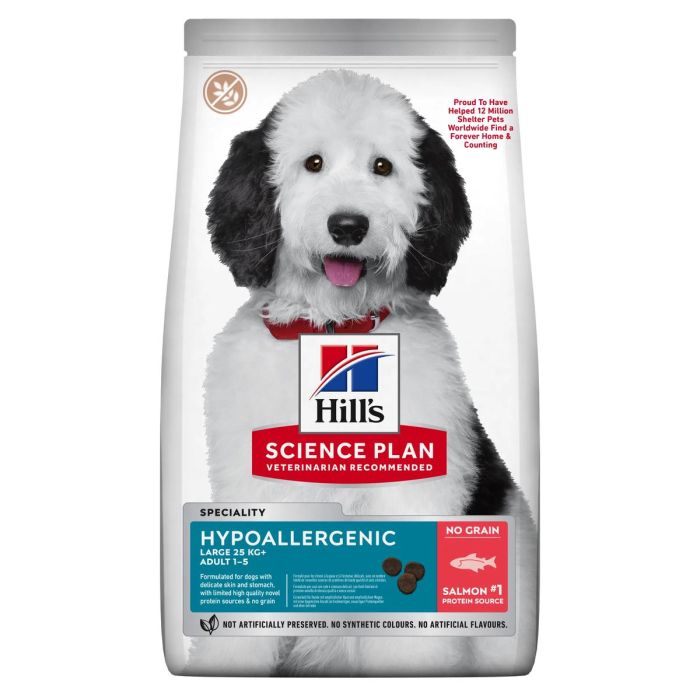 Hill'S Sp Canine Adult Hypoallergenic L Salmon Y Atun 14 kg