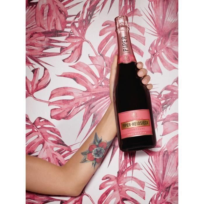 Piper-Heidsieck Rosé Sauvage Champán 75 cl - 12 ° 1