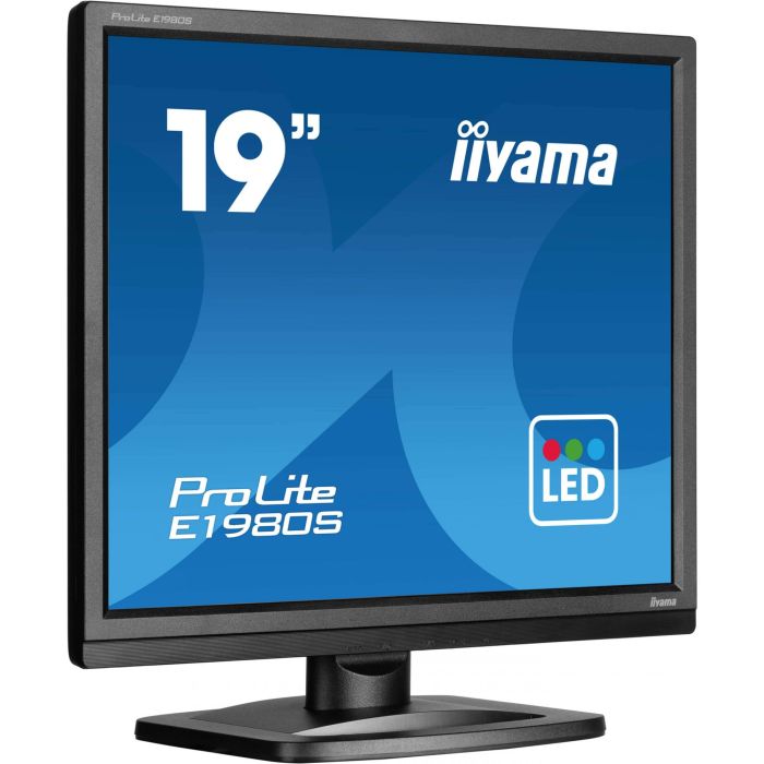 Iiyama ProLite E1980S-B1 Pantalla PC 19" 1280x1024 Pixeles LED Negro 0 Iiyama ProLite E1980S-B1 Pantalla PC 19" 1280x1024 Pixeles LED Negro 0