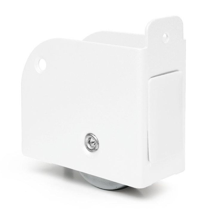 Q&Q Rueda Rexton Espesor 30mm Blanco R9010 Sin Freno Izquierda Doble Pared 0 Q&Q Rueda Rexton Espesor 30mm Blanco R9010 Sin Freno Izquierda Doble Pared 0
