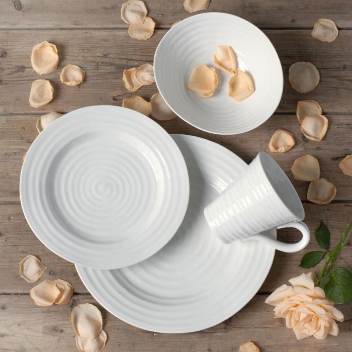 Portmeirion Bol Sophie Conran 19 cm (4 Unidades) Apto para Lavavajillas Microondas Horno 1