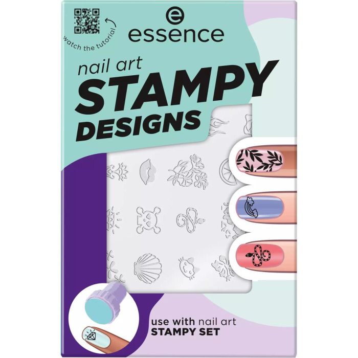 Essence Stampy Designs Plantillas Para Estampado De Uñas 1 Essence Stampy Designs Plantillas Para Estampado De Uñas 1