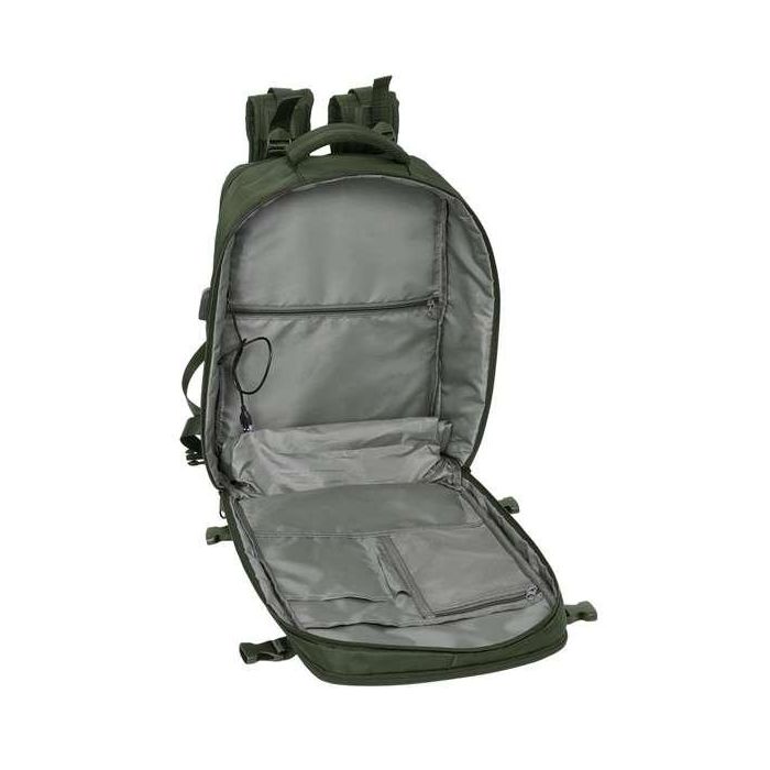 Mochila Escolar Safta Verde Verde militar 5