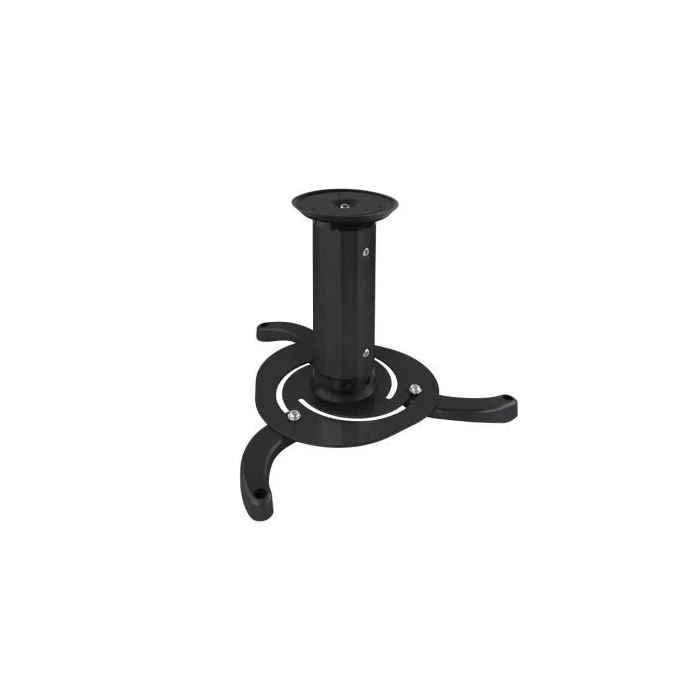 Tooq Soporte Techo Proyector PJ1010TN-B Inclinable Giratorio hasta 10kg Negro