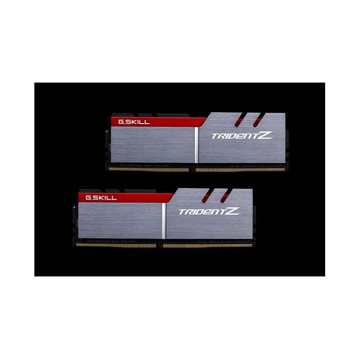 G.Skill 16GTZB KIT (2x8GB) 16GB DDR4 3200MHz CL16 Trident Z RGB Gris Negro Rojo para PC 2