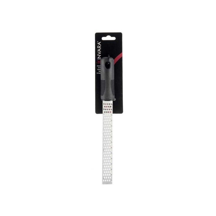 Rallador Kinvara 81220 Negro Plateado Plata Acero Inoxidable Polipropileno Plástico Acero inoxidable/Madera 7 x 34,5 x 3,5 cm 3, 2