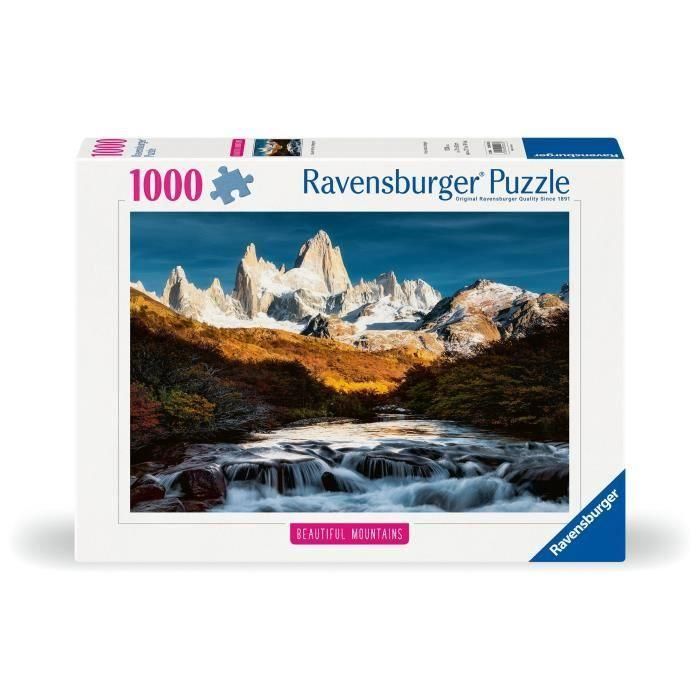 Puzzle 1000p The Fitz Roy Patagonia (Destacados), Adultos y niños, 14 años, Premium Puzzle, 12000253, Ravensburger 1 Puzzle 1000p The Fitz Roy Patagonia (Destacados), Adultos y niños, 14 años, Premium Puzzle, 12000253, Ravensburger 1