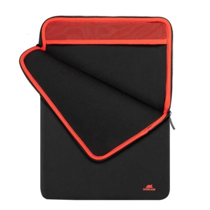 Rivacase 5226B Funda Vertical Antishock de Neopreno para Portátil 15.6 pulgadas, Color Negro, Cierre Doble Cremallera 2 Rivacase 5226B Funda Vertical Antishock de Neopreno para Portátil 15.6 pulgadas, Color Negro, Cierre Doble Cremallera 2