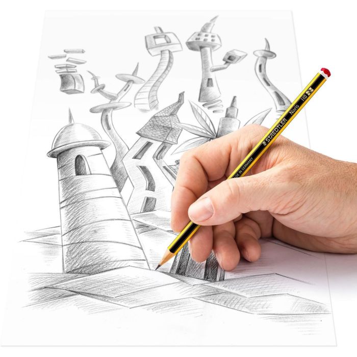STAEDTLER Bleistifte HB Noris 120 Big Pack + 1 Textmarker retail 3 STAEDTLER Bleistifte HB Noris 120 Big Pack + 1 Textmarker retail 3