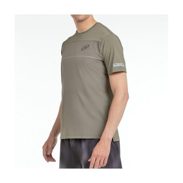 Camiseta de Manga Corta Hombre Bullpadel Monda Oliva Pádel 43 1/3 2
