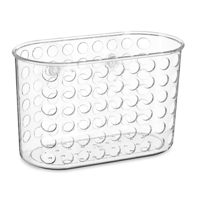 Berilo Portagel Grande con Ventosa Transparente 19x12x9 cm (24 Unidades) 1