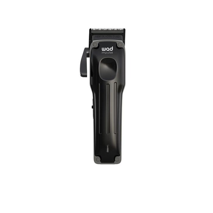 Wad Professional Beauty Clipper Impulse Black: Recortadora Profesional de Pelo con Cuchillas DLC y Batería de Litio, 3 Horas de Uso