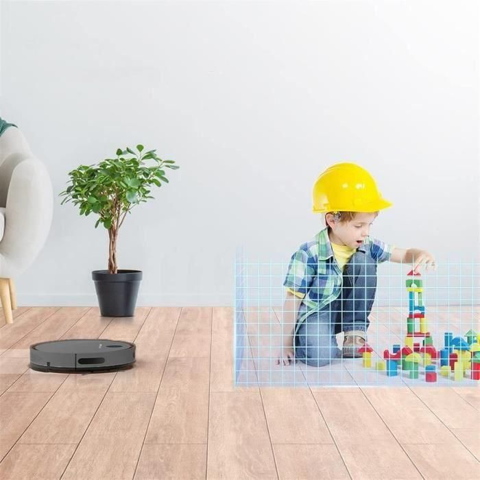 Robot aspirador conectado EZICLEAN Aqua iMap A50 - 90 min - 1Kpa - 80m² - 0,43L 1 Robot aspirador conectado EZICLEAN Aqua iMap A50 - 90 min - 1Kpa - 80m² - 0,43L 1