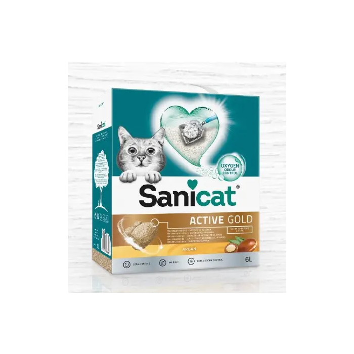 Arena Gato Sanicat Active Gold 6 L