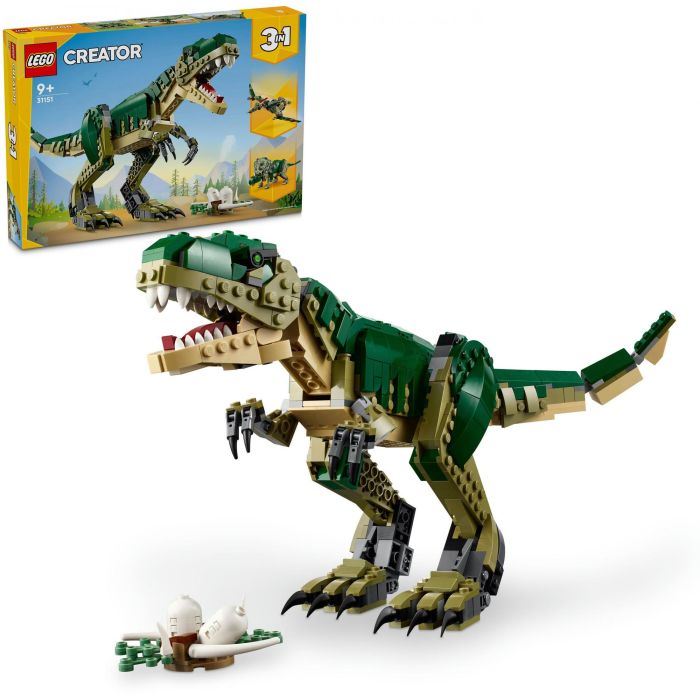 LEGO 31151 Creator 3-in-1 T.Rex Juguete de Construcción de Dinosaurio para Niños 3 LEGO 31151 Creator 3-in-1 T.Rex Juguete de Construcción de Dinosaurio para Niños 3