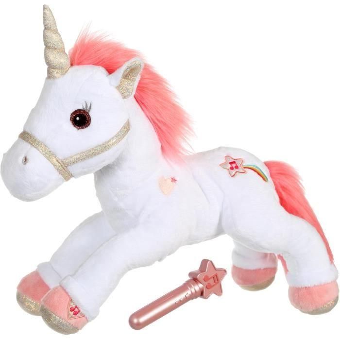 Gipsy Toys Unicornio Lica Bella Magique 35 cm de Felpa Suave – Se Ilumina y Emite Sonidos Mágicos con Varita 0 Gipsy Toys Unicornio Lica Bella Magique 35 cm de Felpa Suave – Se Ilumina y Emite Sonidos Mágicos con Varita 0