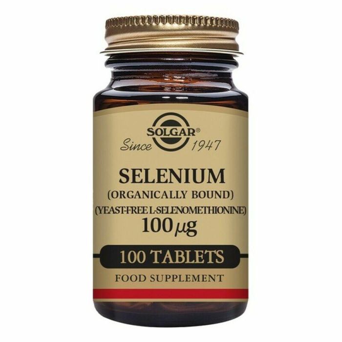 Solgar Selenio 100 mcg Comprimidos 100 unidades - Suplemento Mineral Esencial para Cabello, Uñas e Inmunidad. Apto Veganos y Kosher, Sin Azúcar Solgar Selenio 100 mcg Comprimidos 100 unidades - Suplemento Mineral Esencial para Cabello, Uñas e Inmunidad. Apto Veganos y Kosher, Sin Azúcar