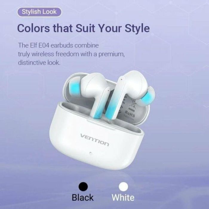 Auriculares in Ear Bluetooth Vention ELF E04 NBIB0 Negro 2