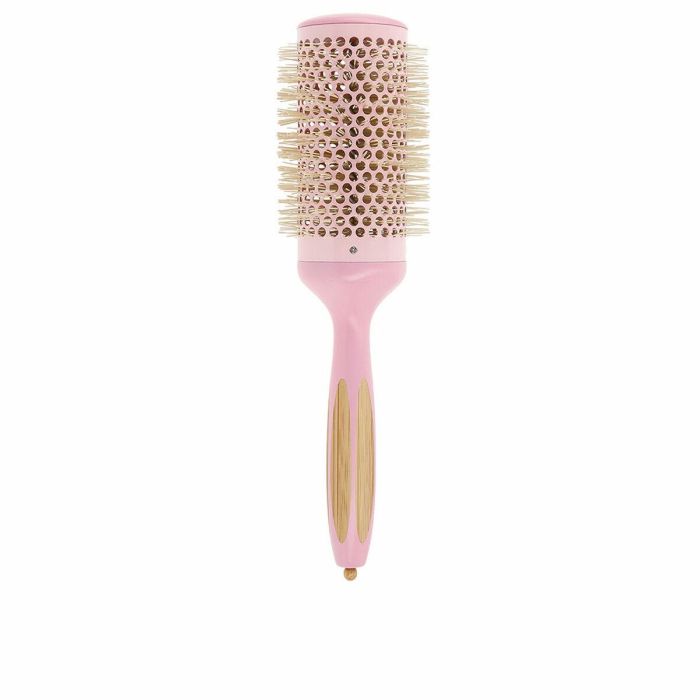 Ilū BAMBOOM Cepillo Redondo 52 mm para Pelo, Cerámica, Bambú, Cerdas Ionizadas, 1 Unidad
