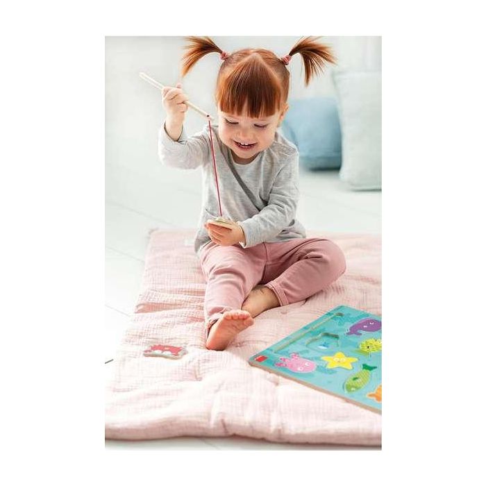 Goula Puzzle Encajable Pesca Magnético de Madera 11 Piezas 37x29.5x1.5 cm 3 Goula Puzzle Encajable Pesca Magnético de Madera 11 Piezas 37x29.5x1.5 cm 3