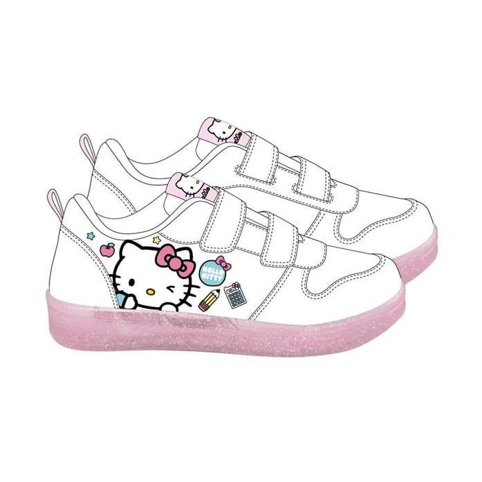 Cerdá T025 Deportiva Escolar Hello Kitty Suela PVC Blanca - Talla 25